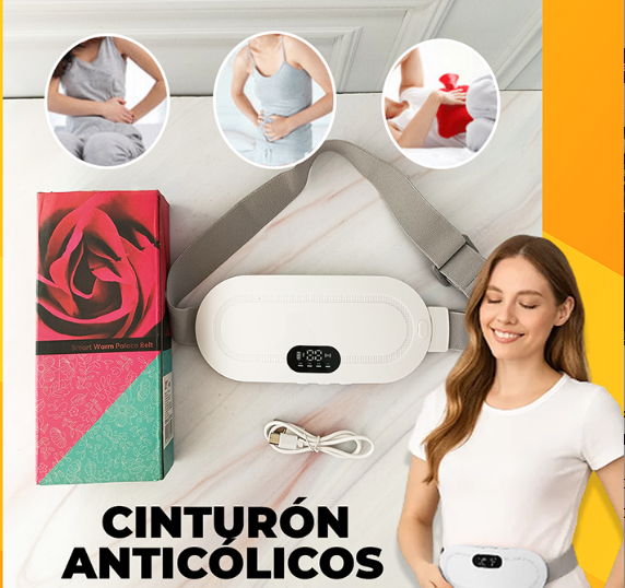 🔥 Cinturón Anticólicos Eléctrico con Calor Terapéutico
